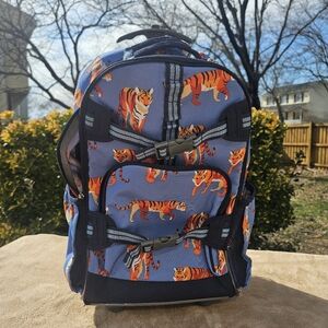 Pottery Barn Kids Tiger Print Backpack